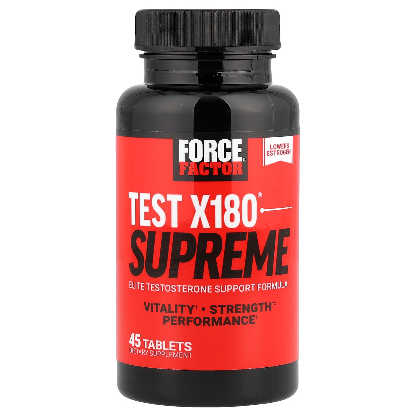 Force Factor, Test X180® Supreme, 45 Tablets