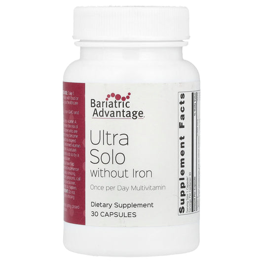 Bariatric Advantage, Ultra Solo without Iron, 30 Capsules