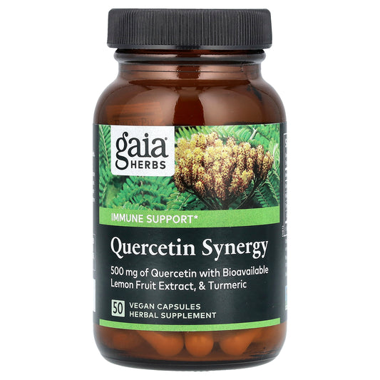 Gaia Herbs, Quercetin Synergy, 50 Vegan Capsules