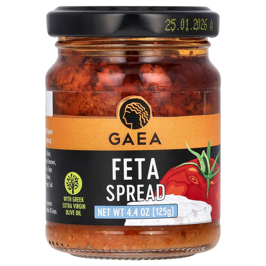 Gaea, Feta Spread, 4.4 oz (125 g)