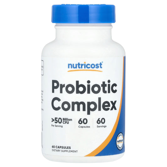 Nutricost, Probiotic Complex, >50 Billion CFU, 60 Capsules