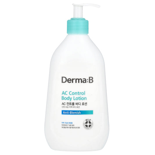 Derma:B, AC Control Body Lotion, Anti-Blemish, 13.52 fl oz (400 ml)