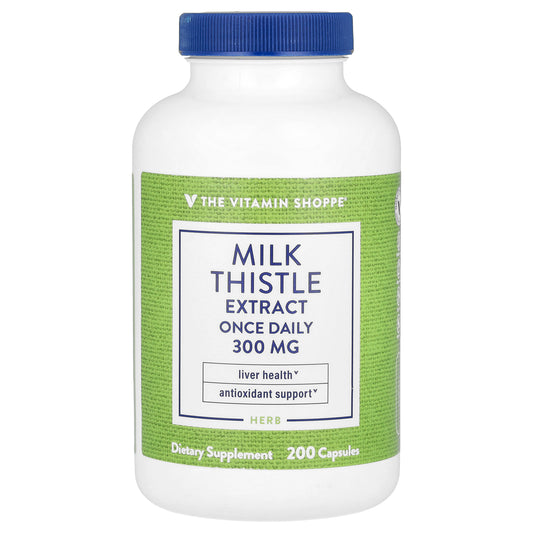 The Vitamin Shoppe, Milk Thistle Extract, 300 mg, 200 Capsules