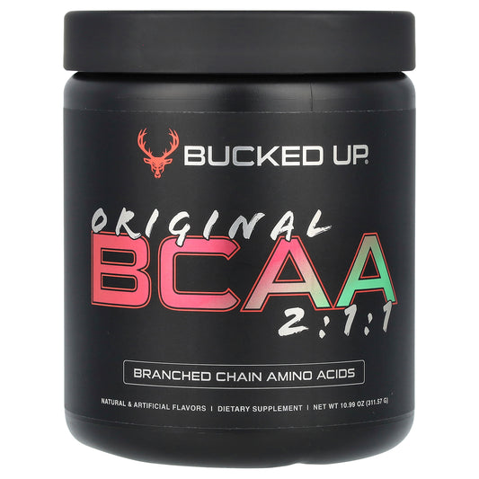 Bucked Up, Original BCAA 2:1:1, Strawberry Mojito, 10.99 oz (311.57 g)