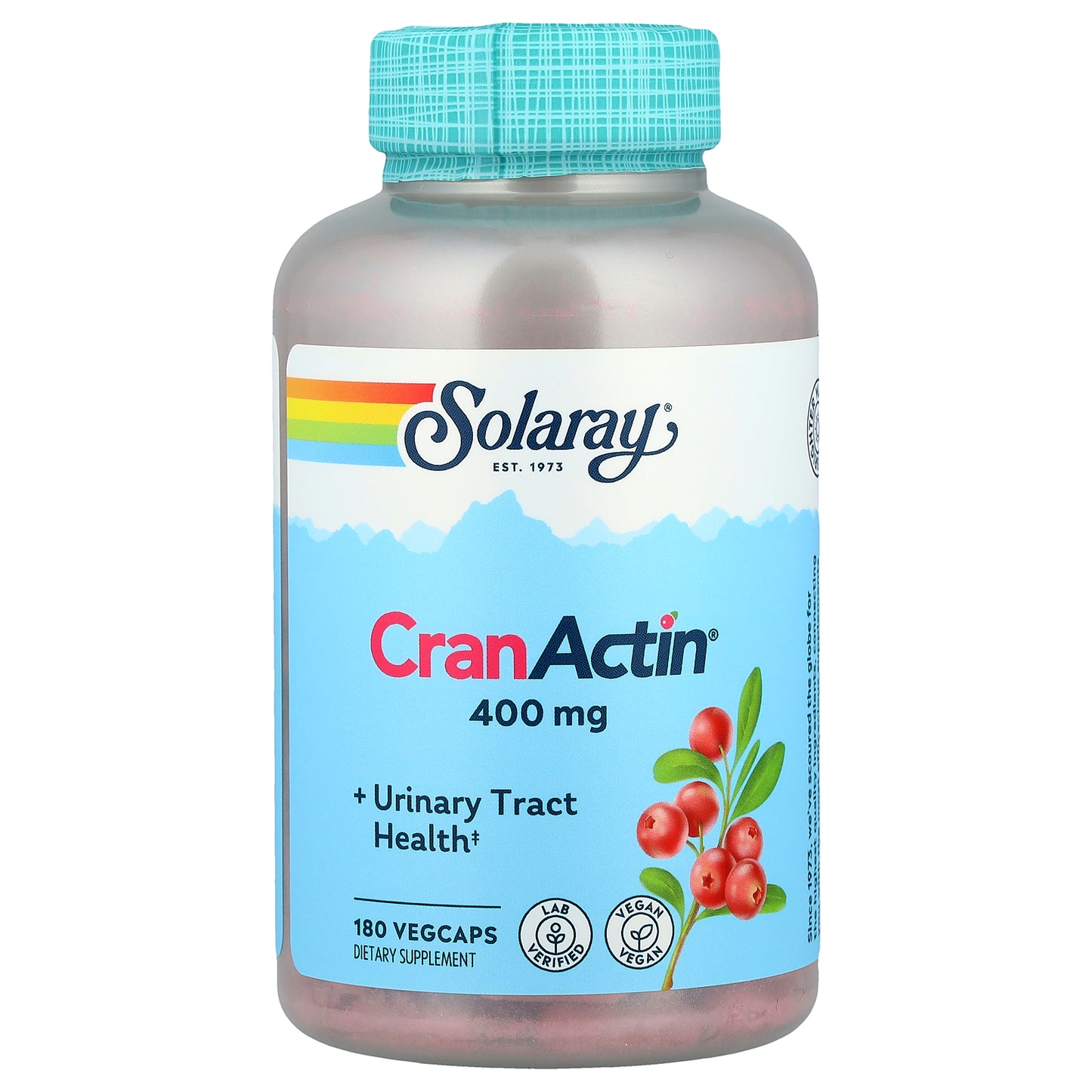 Solaray, CranActin®, Urinary Tract Health, 180 VegCaps