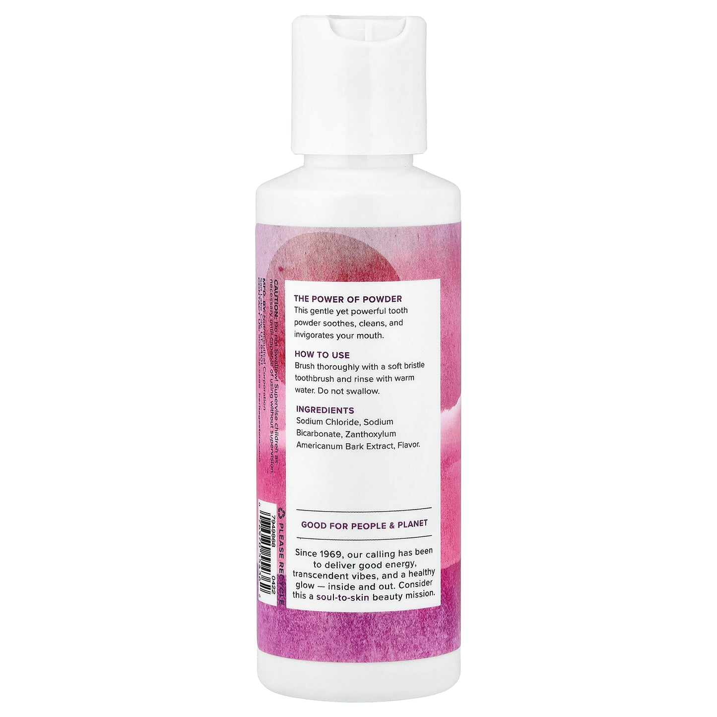 Heritage Store, IPSAB™ Tooth Powder, Peppermint, 4 oz (113 g)