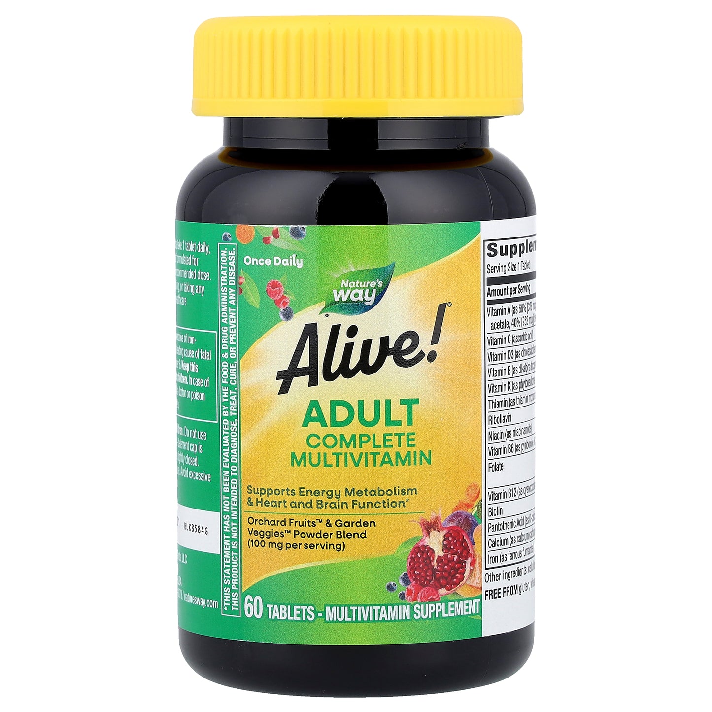 Nature's Way, Alive!® Adult Complete Multivitamin, 60 Tablets