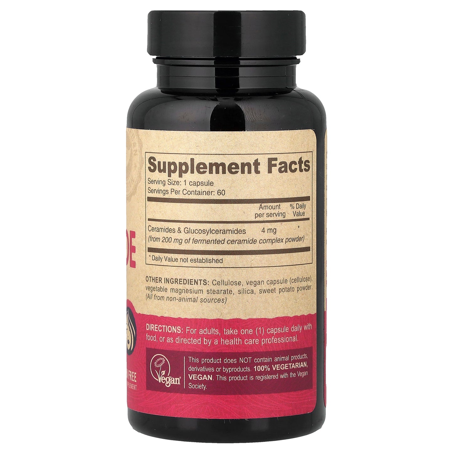 Deva, Vegan Ceramide Supplement, 60 Vegan Caps