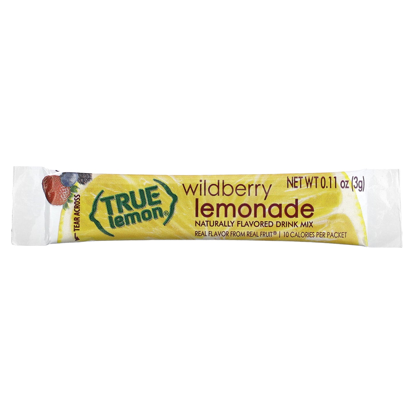 True Citrus, True Lemon, Lemonade, Wildberry, 10 Packets, 0.11 oz (3 g) Each