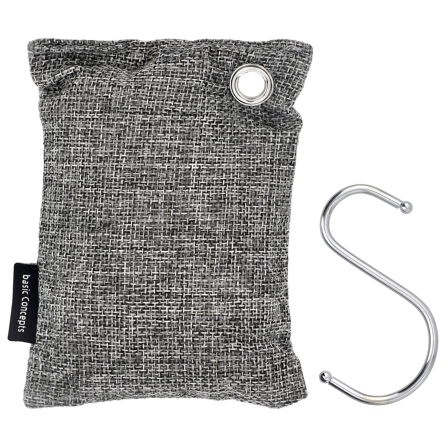 basicConcepts, Bamboo Charcoal, Odor Absorbing Bags, 6 Pack