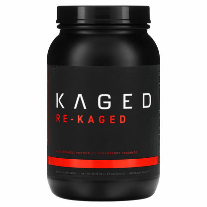 Kaged, Re-Kaged, Post-Workout Protein, Strawberry Lemonade, 1.83 lb (830 g)