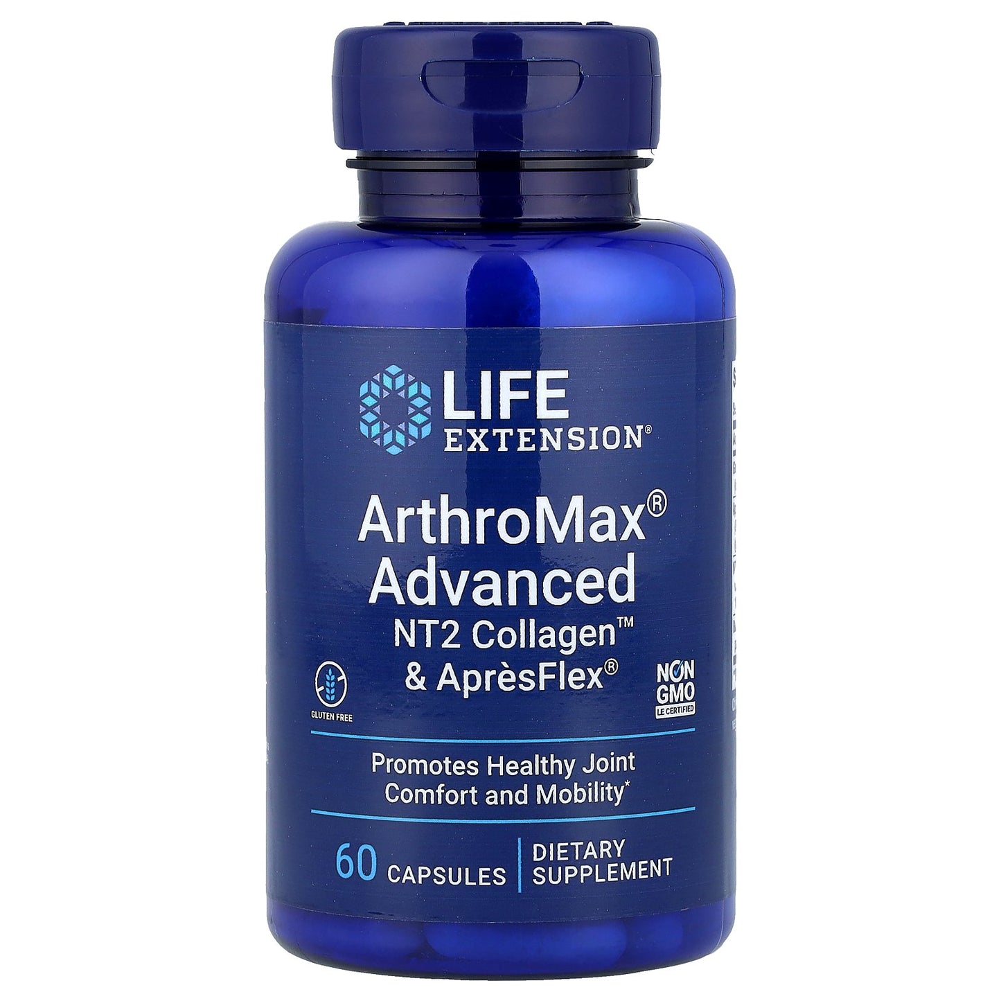 Life Extension, ArthroMax® Advanced, NT2 Collagen™ & ApresFlex®, 60 Capsules