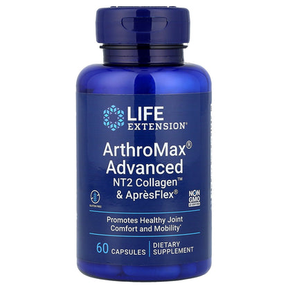 Life Extension, ArthroMax® Advanced, NT2 Collagen™ & ApresFlex®, 60 Capsules
