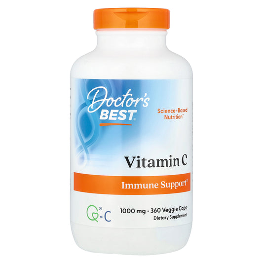 Doctor's Best, Vitamin C, 1,000 mg, 360 Veggie Caps