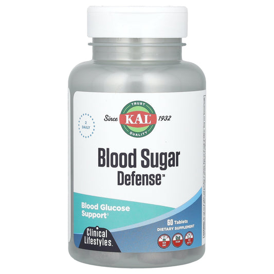 KAL, Blood Sugar Defense, 60 Tablets