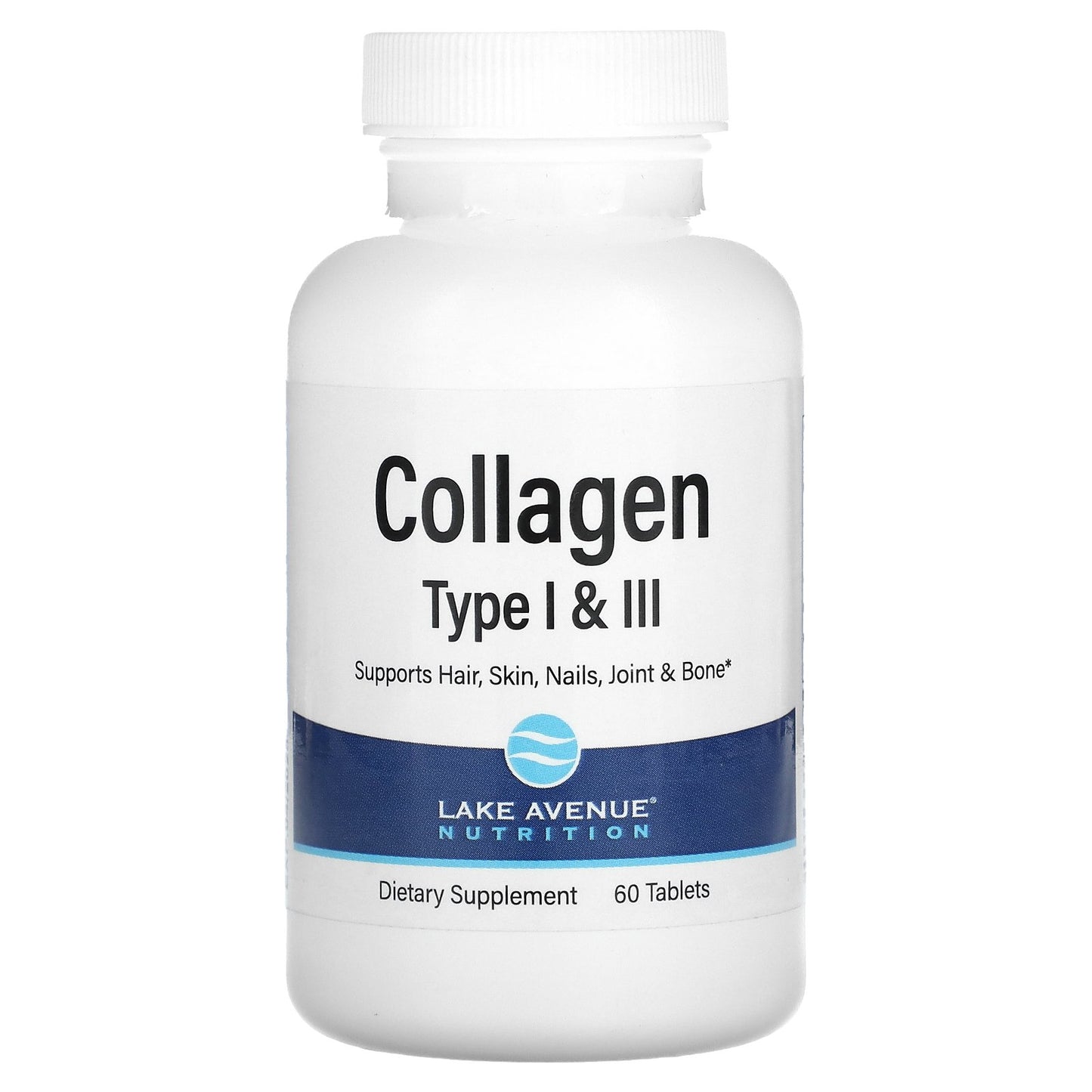 Lake Avenue Nutrition, Hydrolyzed Collagen Type I & III, 3,000 mg, 60 Tablets (1,000 mg per Tablet )