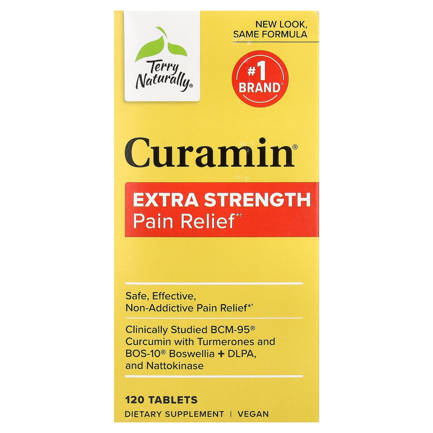 Terry Naturally, Curamin®, Pain Relief, 120 Tablets