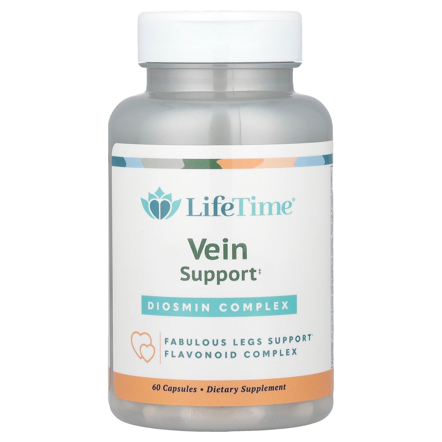 LifeTime Vitamins, Vein Support, Diosmin Complex, 60 Capsules