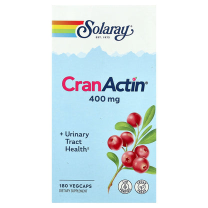 Solaray, CranActin®, Urinary Tract Health, 180 VegCaps