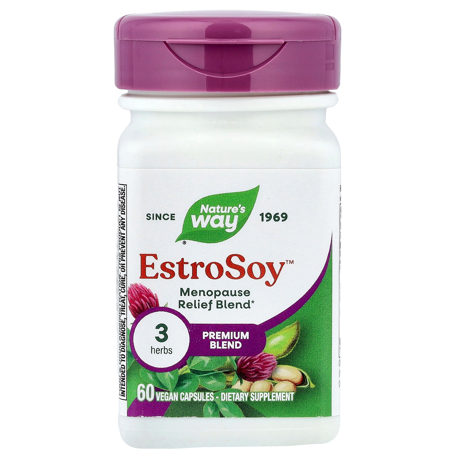 Nature's Way, EstroSoy™, Premium Blend, 60 Vegan Capsules