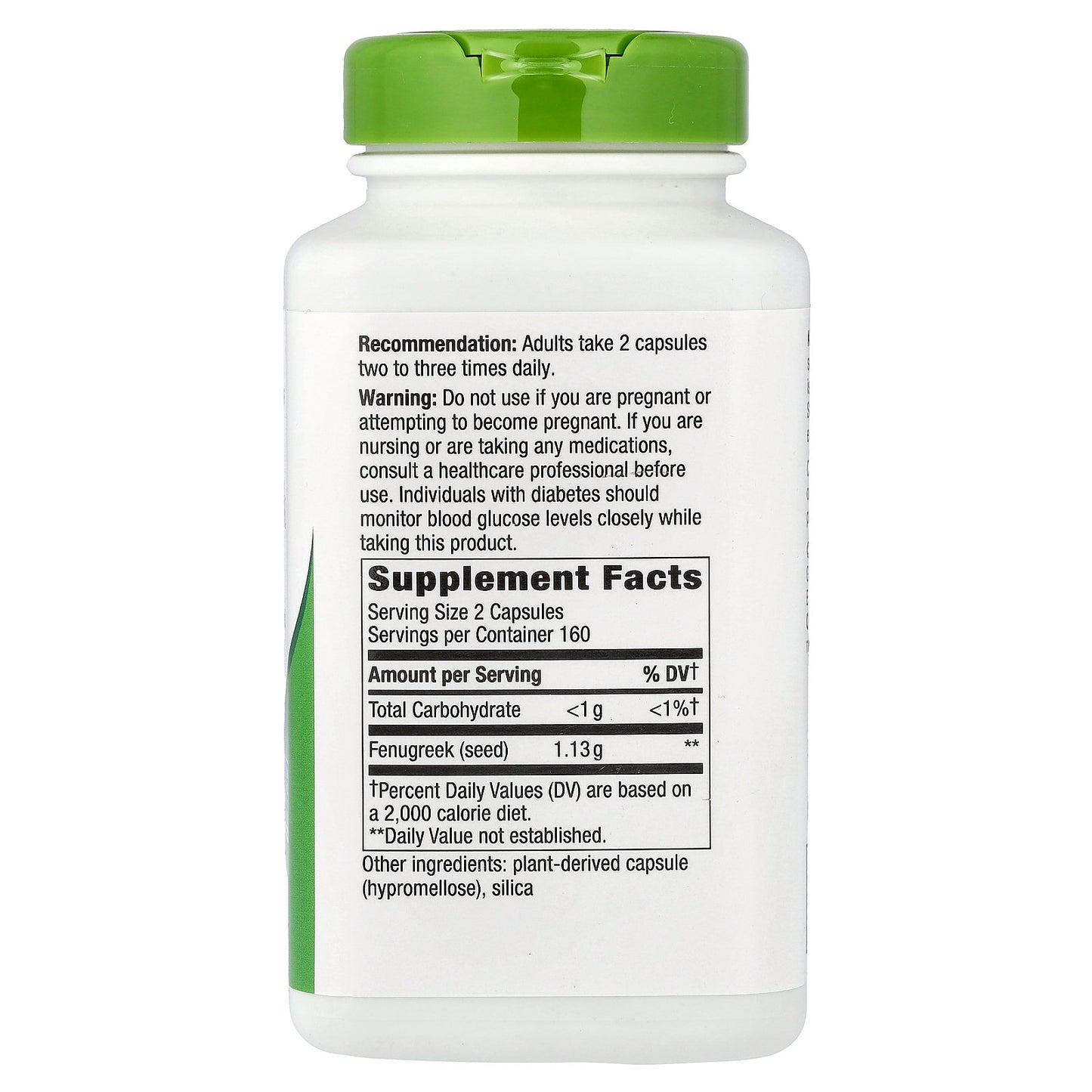 Nature's Way, Fenugreek Seed, 320 Vegan Capsules (565 mg per Capsule)