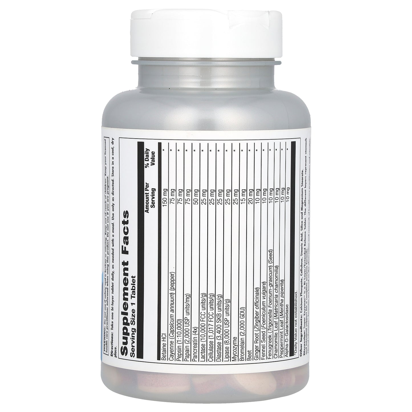 KAL, Super Enzymes, 60 Tablets