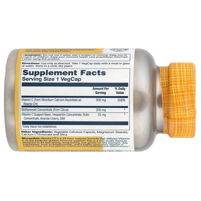 Solaray, Reacta-C®, 500 mg, 120 VegCaps