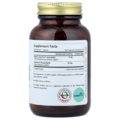 Pure Synergy, SuperPure® Astaxanthin, 60 Capsules