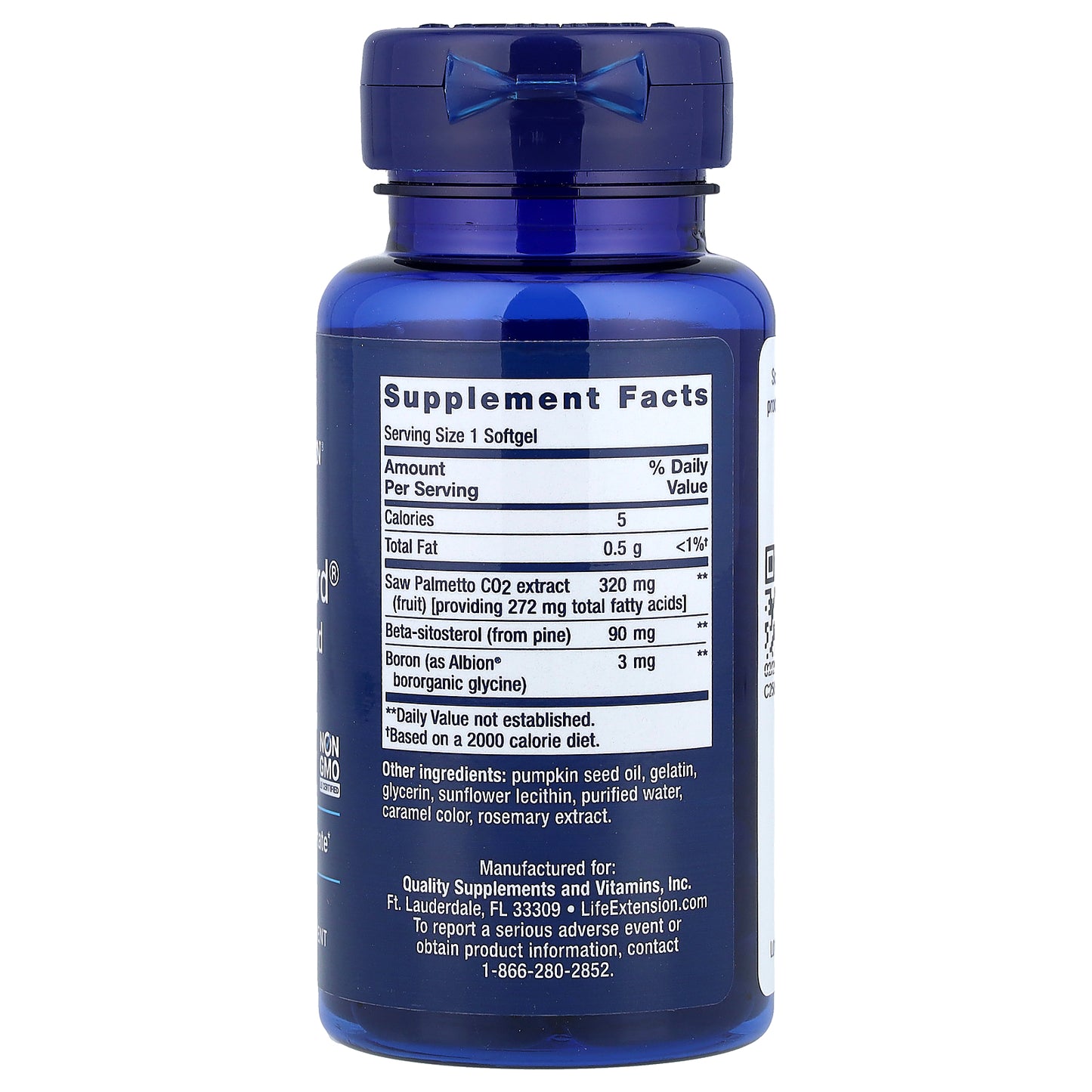 Life Extension, PalmettoGuard®, Saw Palmetto and Beta-Sitosterol, 30 Softgels