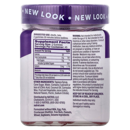 Natrol, Melatonin Gummies, Strawberry, 90 Gummies (5 mg per Gummy)