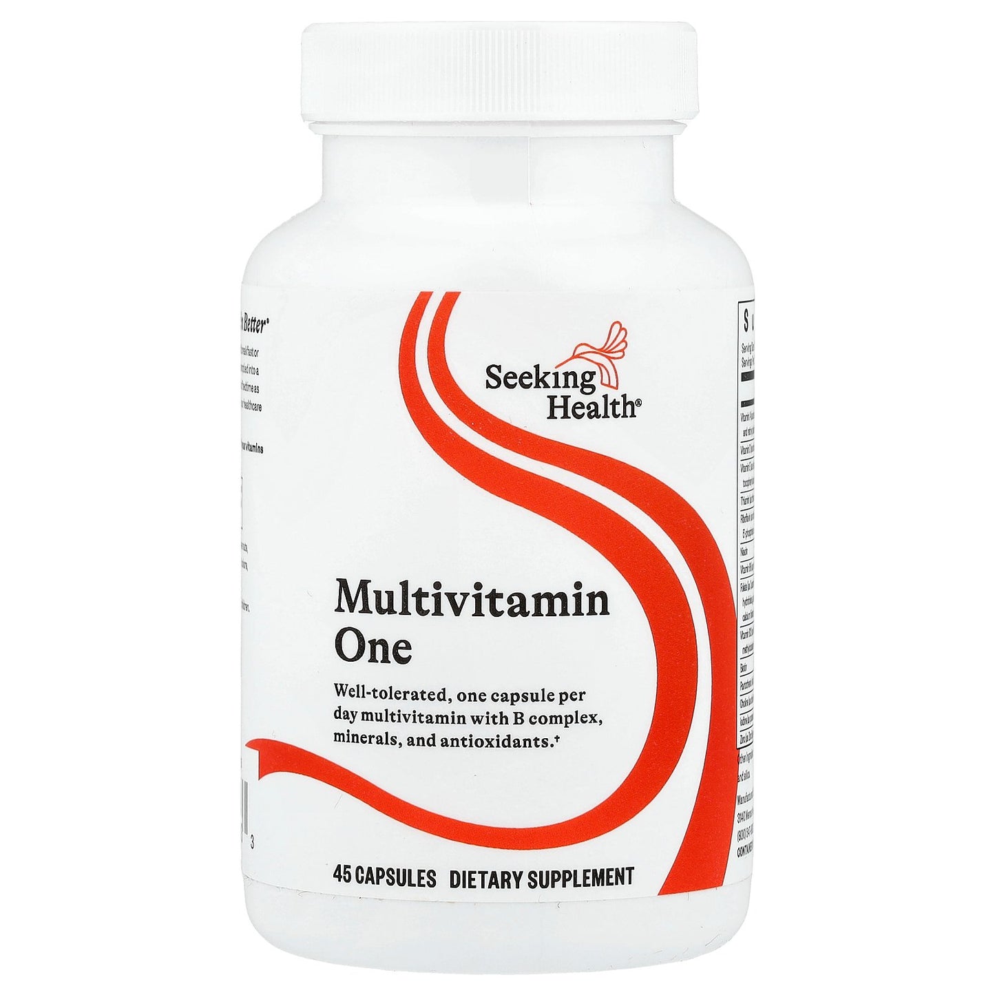 Seeking Health, Multivitamin One, 45 Capsules