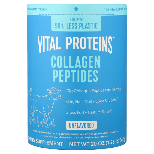Vital Proteins, Collagen Peptides, Unflavored, 20 oz (567 g)