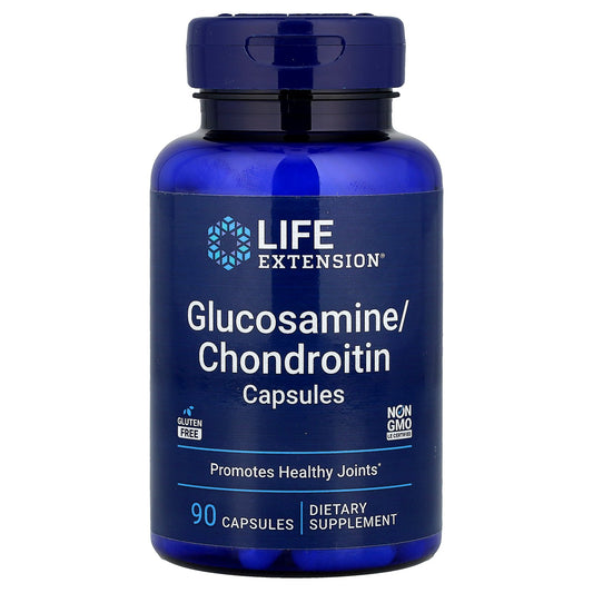 Life Extension, Glucosamine/Chondroitin, 90 Capsules