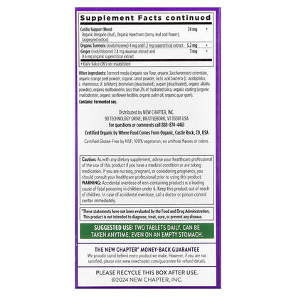 New Chapter, Women's Advanced Multivitamin, 72 Vegetarian Tablets