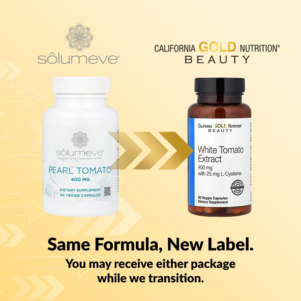 California Gold Nutrition, White Tomato Extract, 60 Veggie Capsules