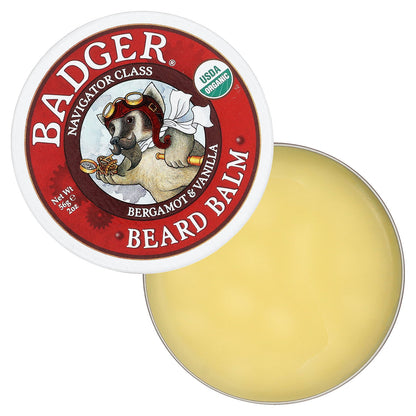 Badger, Beard Balm, Bergamot & Vanilla, 2 oz (56 g)