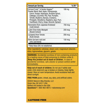 Nature's Way, Alive!® Adult Complete Multivitamin, 60 Tablets