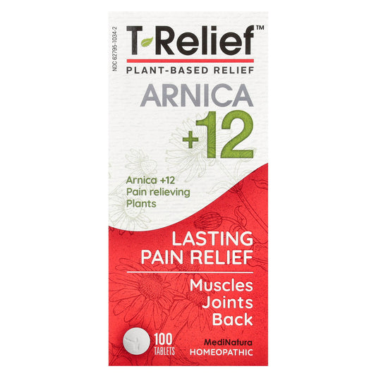 MediNatura, T-Relief™, Arnica +12, 100 Tablets