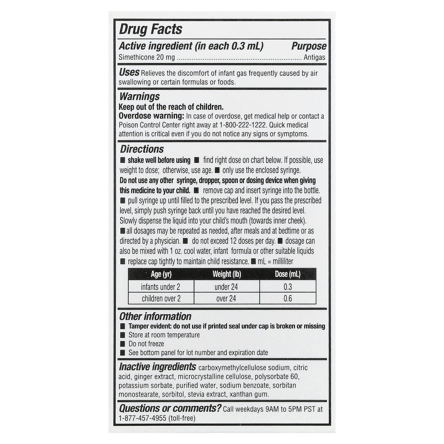 Mommy's Bliss, Baby Gas Relief Drops, Newborn+, 1 fl oz (30 ml)