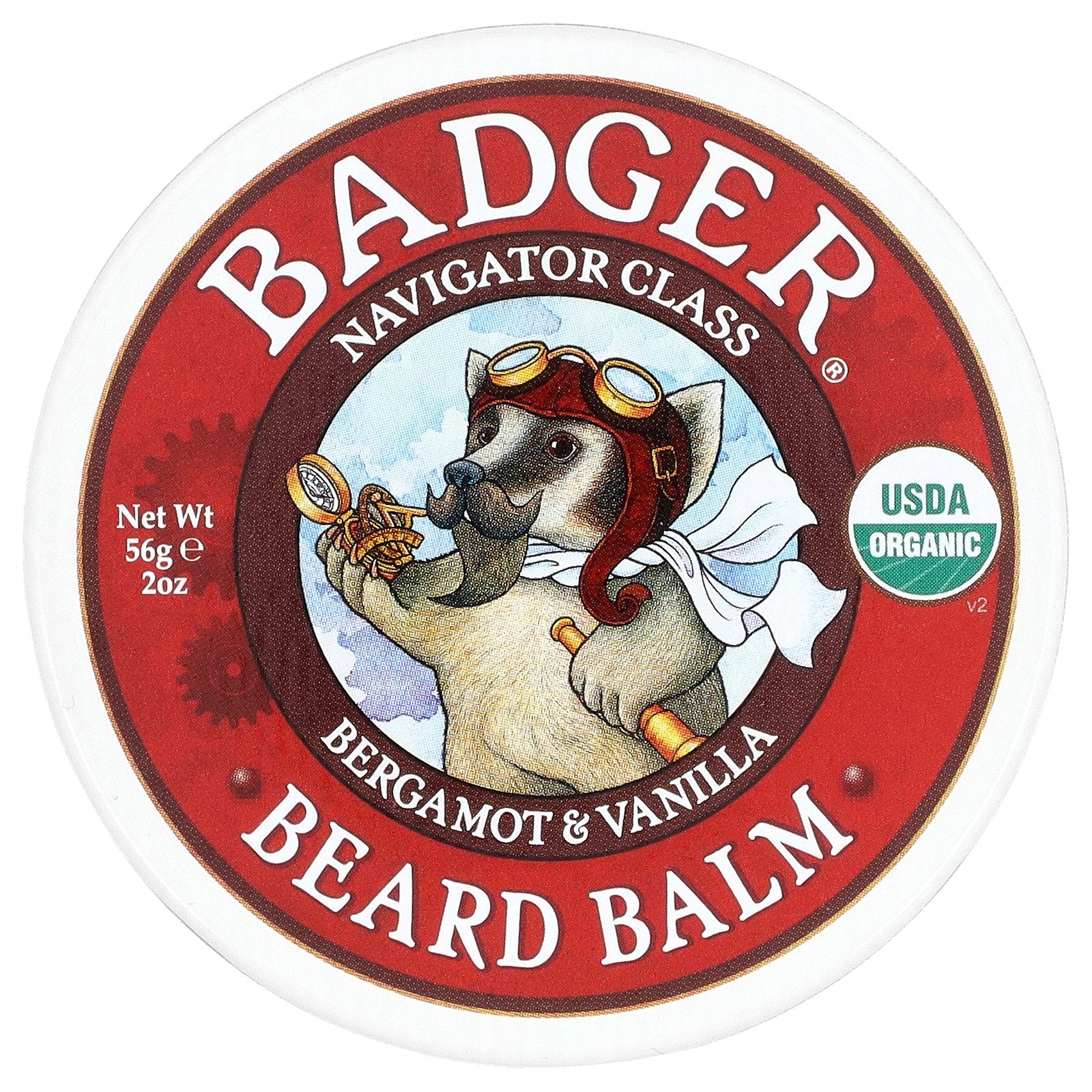 Badger, Beard Balm, Bergamot & Vanilla, 2 oz (56 g)