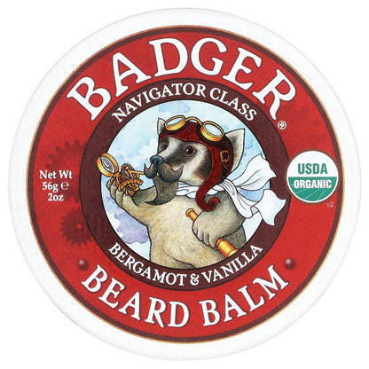 Badger, Beard Balm, Bergamot & Vanilla, 2 oz (56 g)