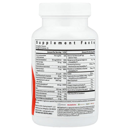 Seeking Health, Multivitamin One, 45 Capsules