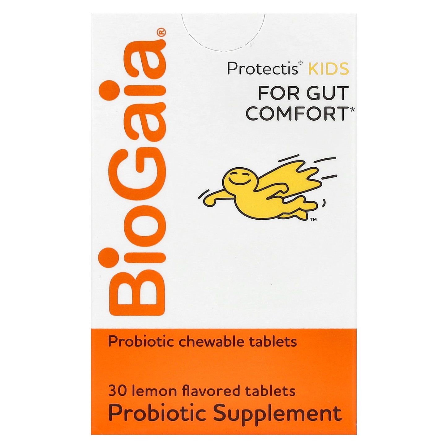 BioGaia, Protectis Kids, For Gut Comfort, Lemon, 100 Million CFU , 30 Probiotic Chewable Tablets