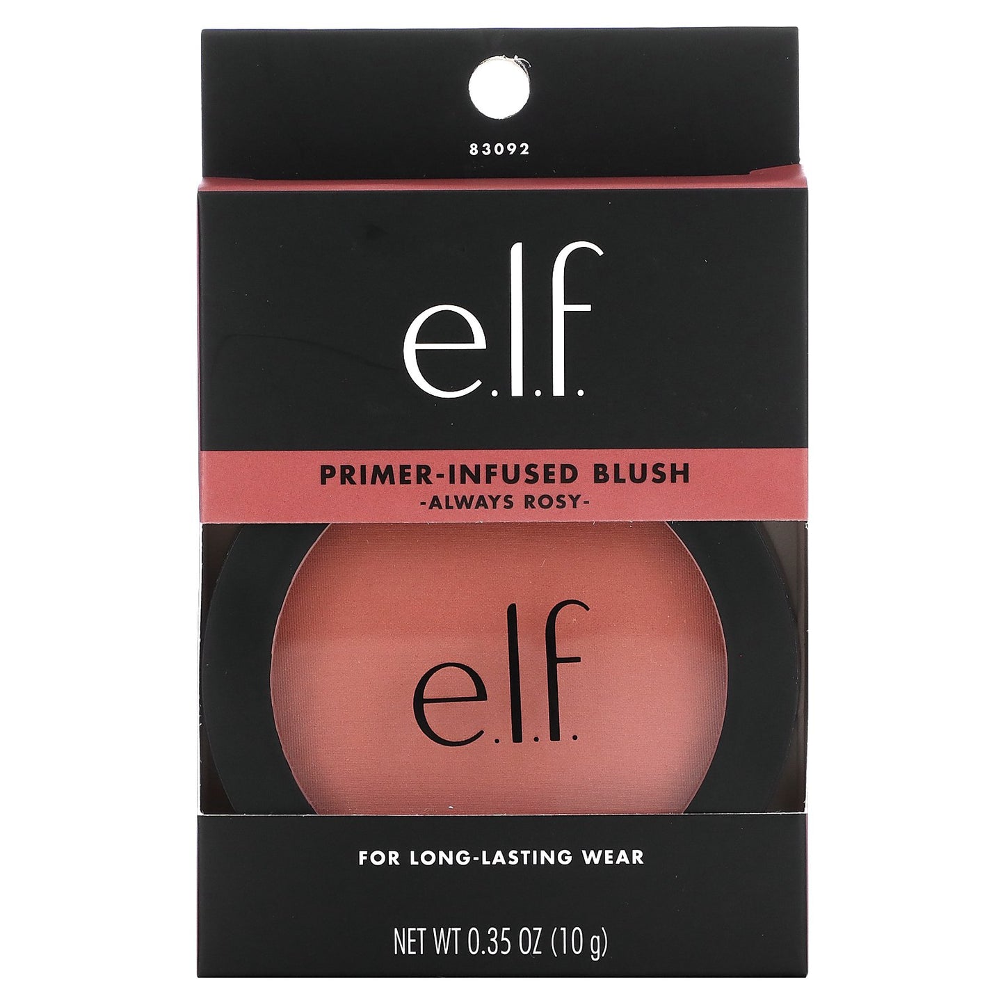 E.L.F., Primer-Infused Blush, Always Rosy, 0.35 oz (10 g)