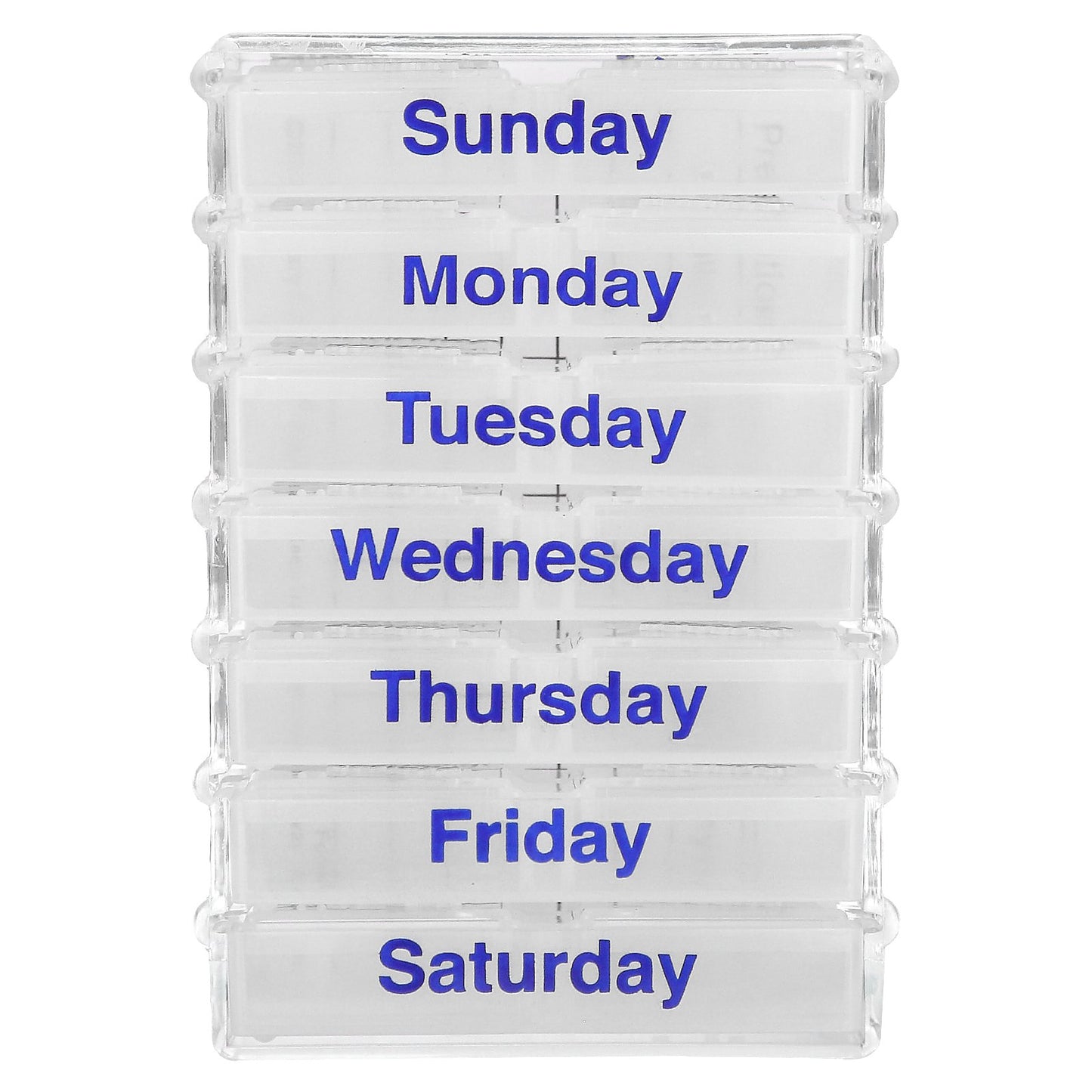 Ezy Dose, Pill Planner, Weekly 4X Day with Pop Outs, 1 Count