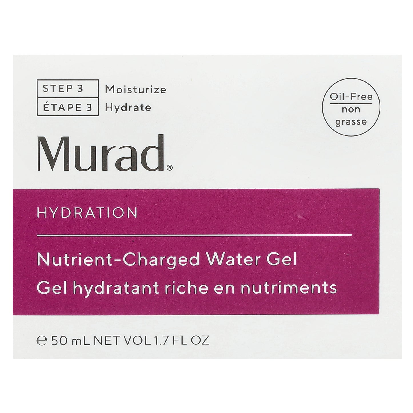 Murad, Hydration, Nutrient-Charged Water Gel, 1.7 fl oz (50 ml)