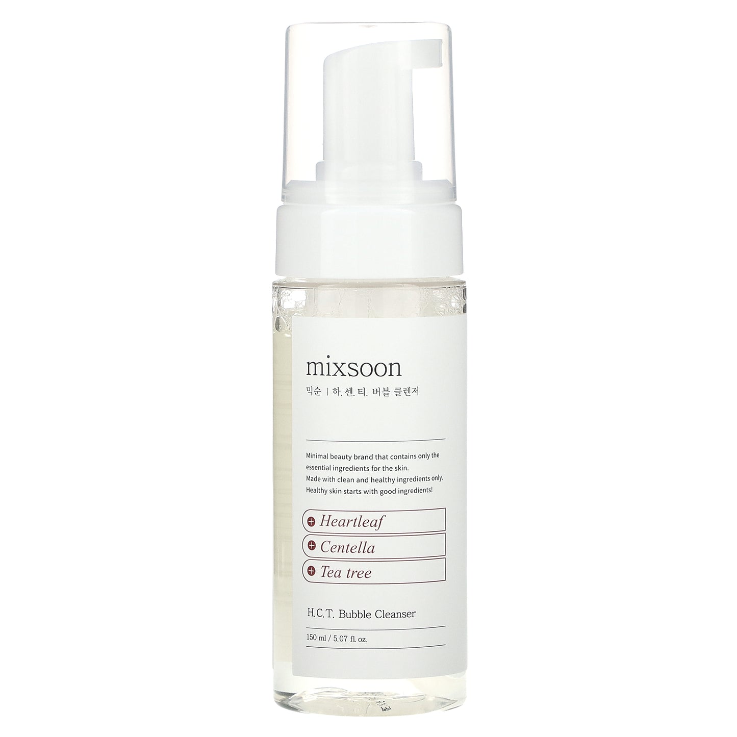 Mixsoon, H.C.T. Bubble Cleanser, 5.07 fl oz (150 ml)
