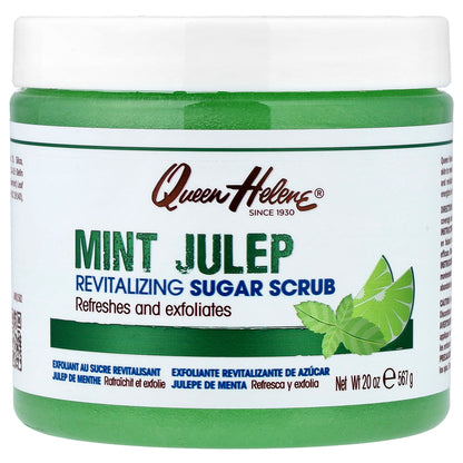 Queen Helene, Revitalizing Sugar Scrub, Mint Julep, 20 oz (567 g)