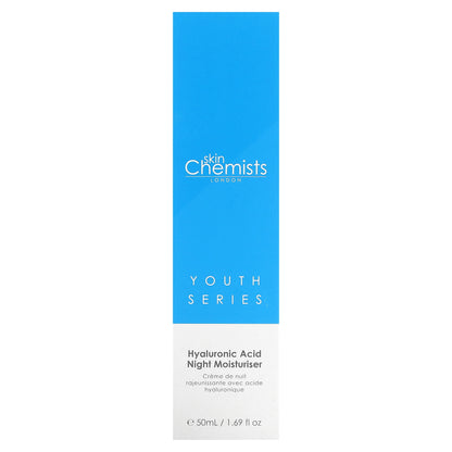 skinChemists, Youth Series, Hyaluronic Acid Night Moisturiser, 1.69 fl oz (50 ml)