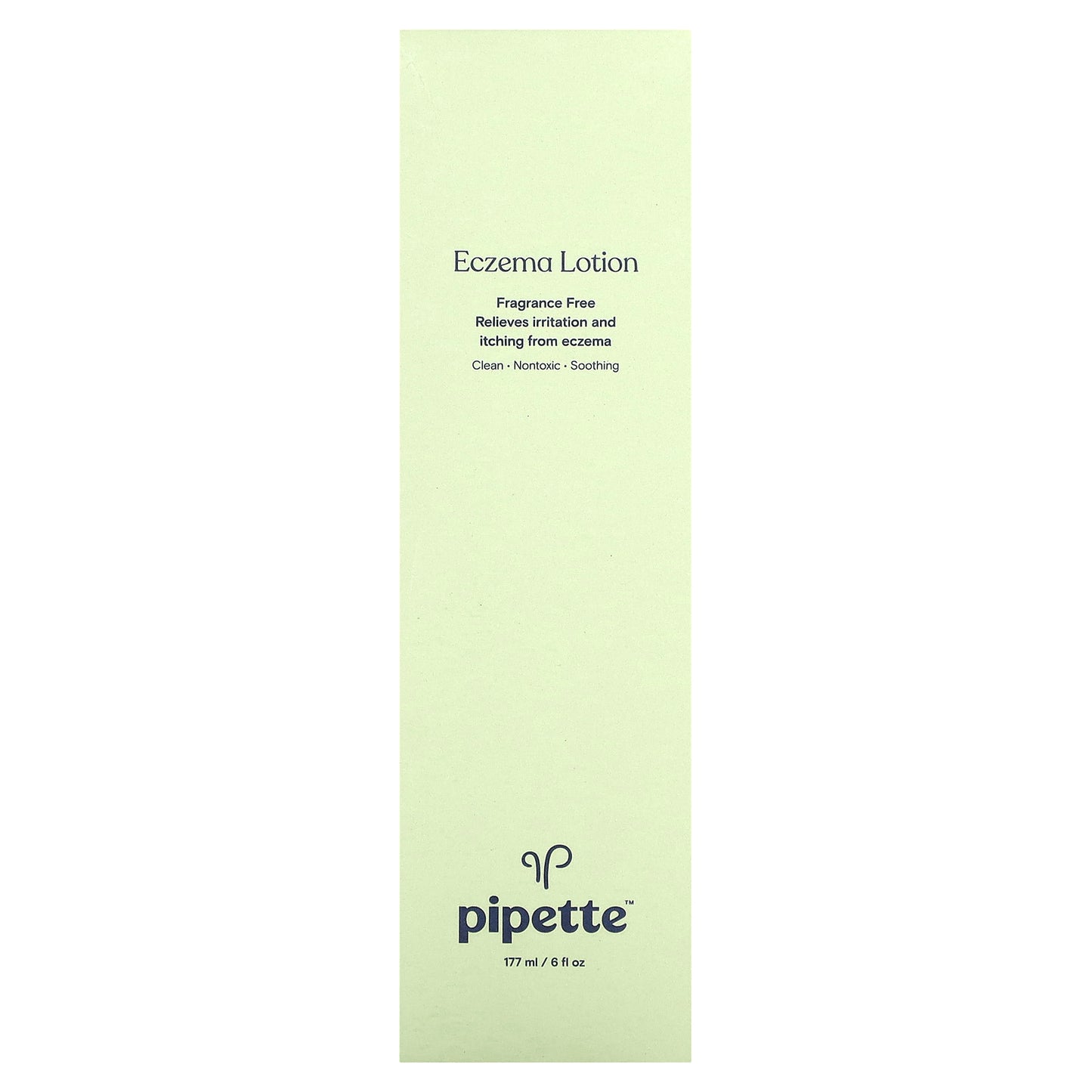 Pipette, Eczema Lotion, Fragrance Free, 6 fl oz (177 ml)